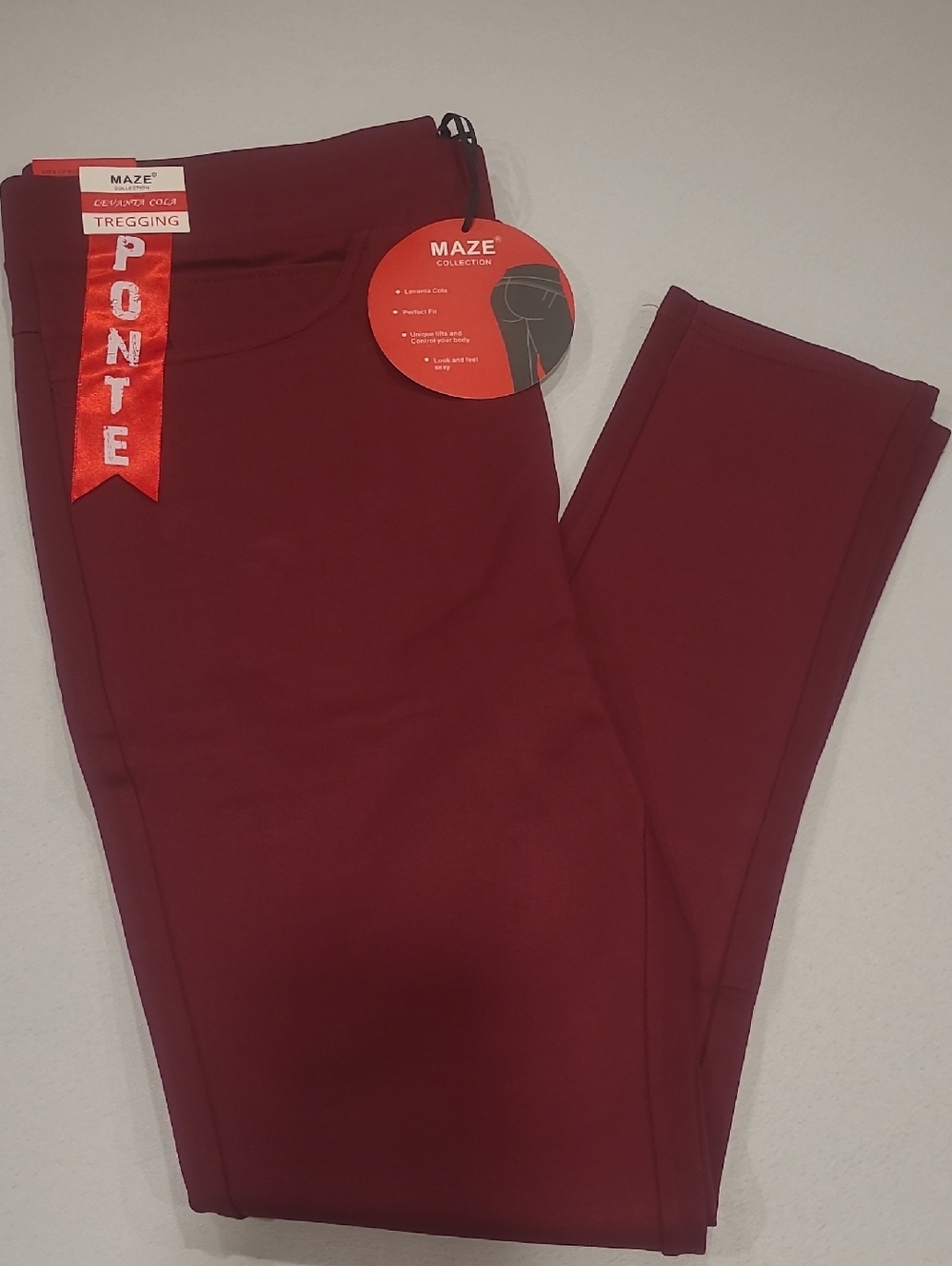 MAZE COLLECTION Levanta Cola Tregging Ponte. 2X Wine